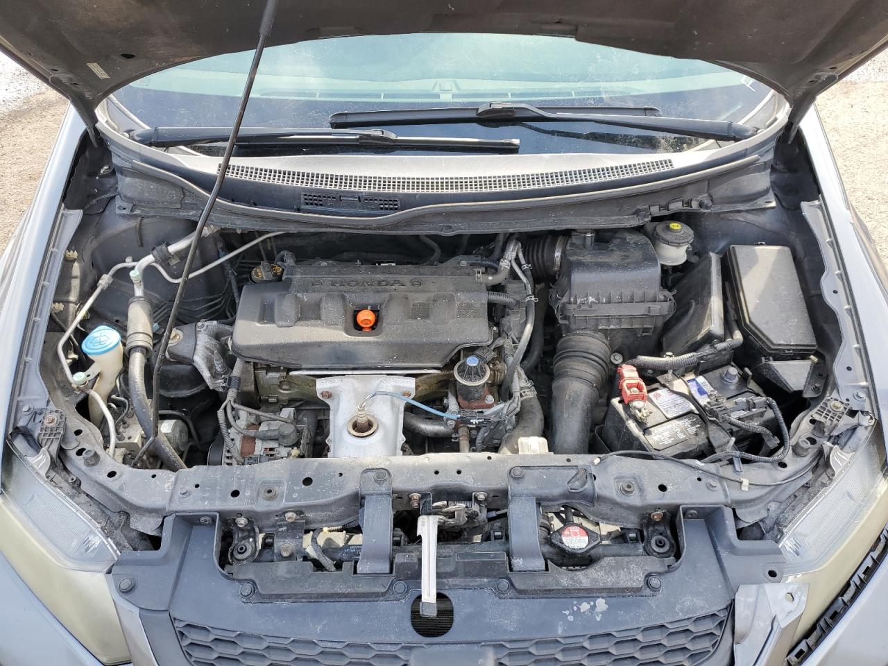 2012 Honda Civic VIN 2HGFG3B54CH523412 Copart auction photo, front end damage thumbnail 11
