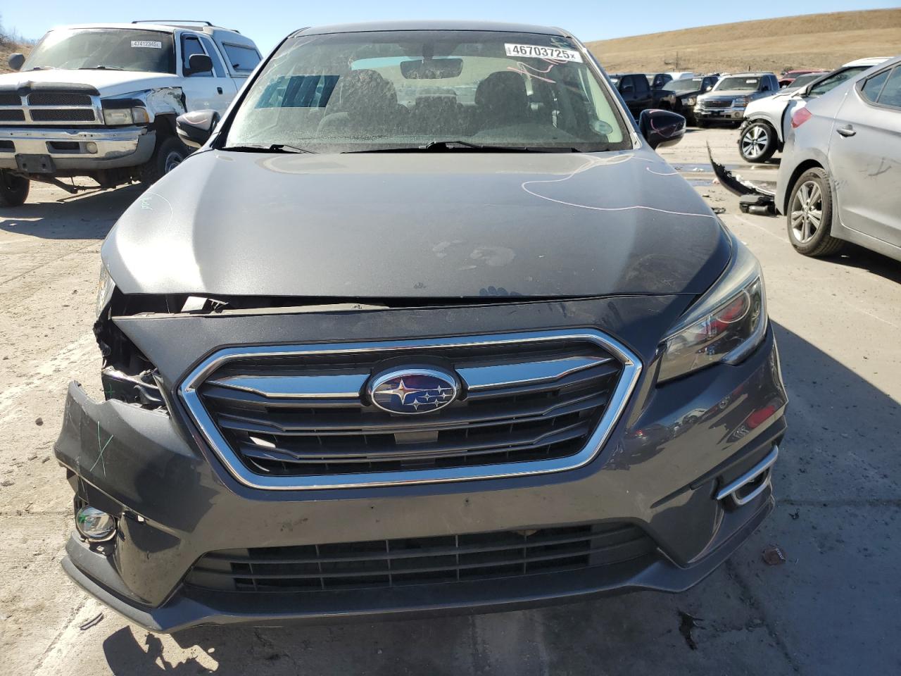 2019 Subaru Legacy VIN 4S3BNAF62K3023843 Copart auction photo, front end damage thumbnail 5
