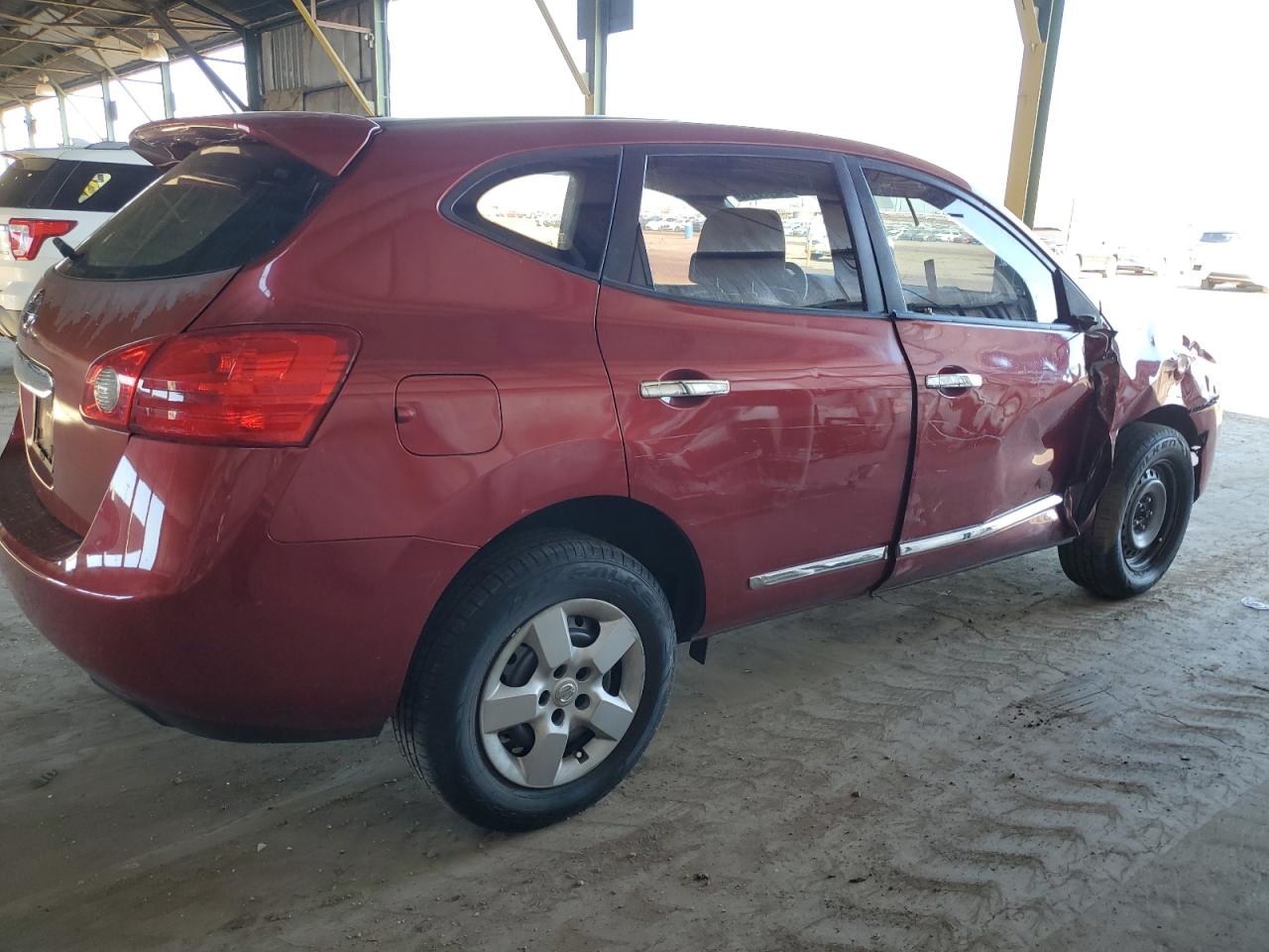 2013 Nissan Rogue VIN JN8AS5MT0DW002239 Copart auction photo, front end / side damage thumbnail 3