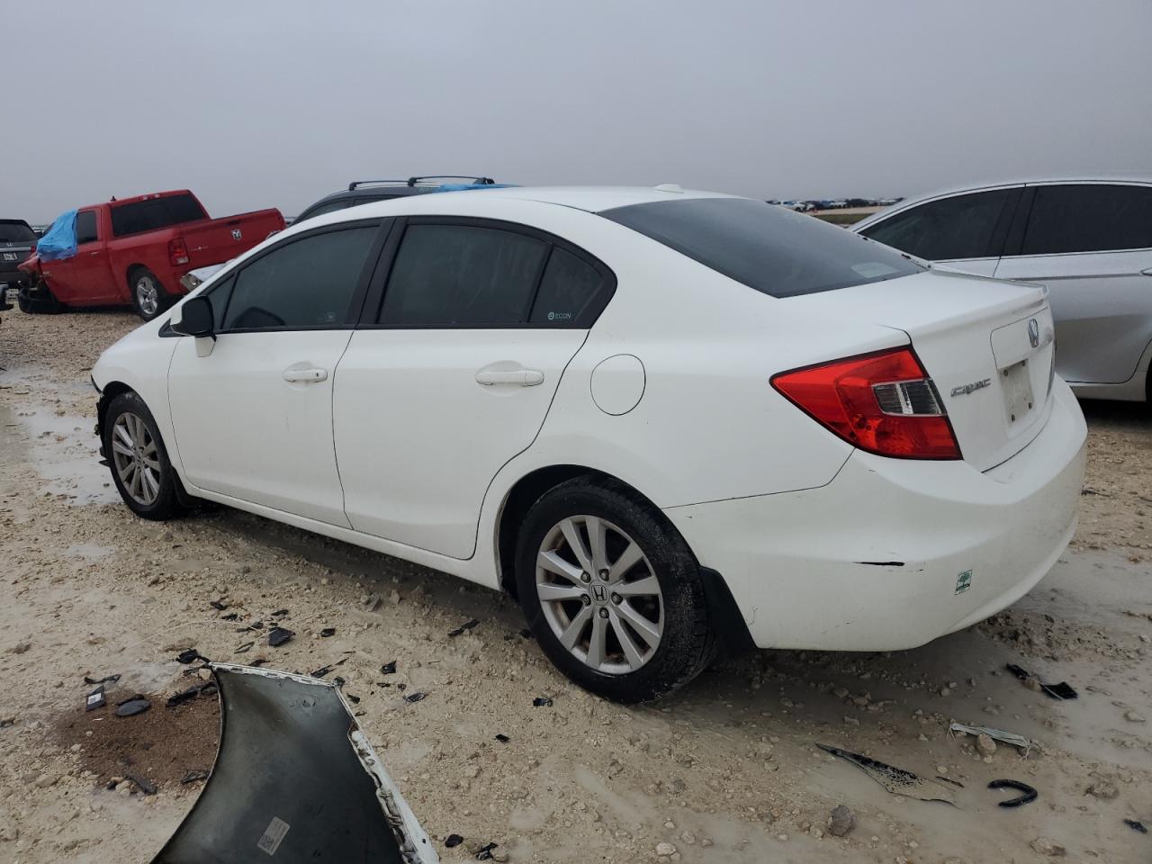 2012 Honda Civic VIN 19XFB2F9XCE069540 Copart auction photo, front end / minor dent/scratches damage thumbnail 2