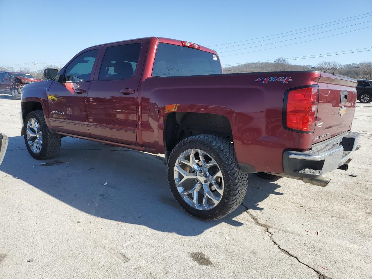 2016 Chevrolet Silverado VIN 3GCUKREC9GG365205 Copart auction photo, front end damage thumbnail 2