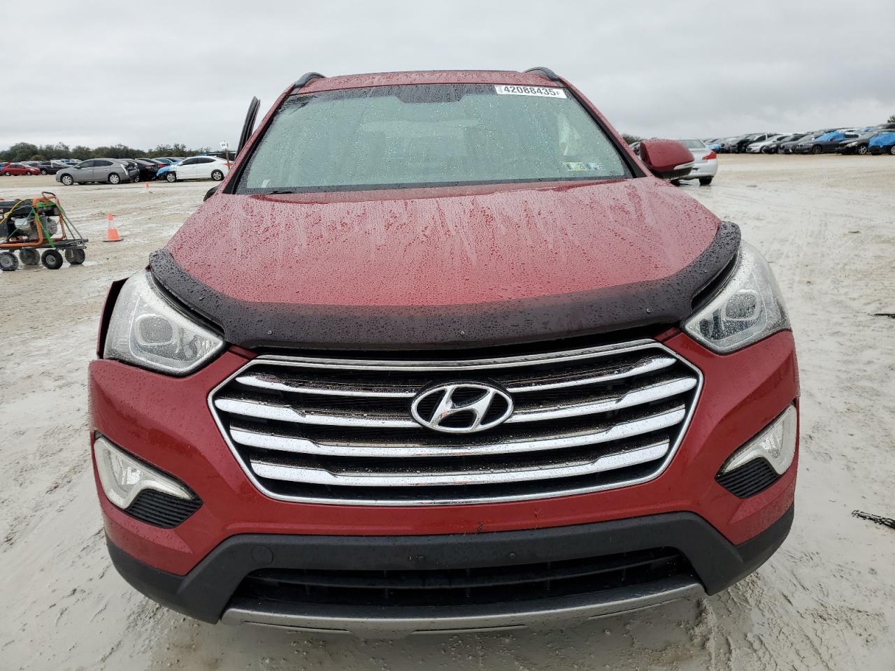 2013 Hyundai Santa Fe VIN KM8SRDHF3DU000552 Copart auction photo, all over damage thumbnail 5
