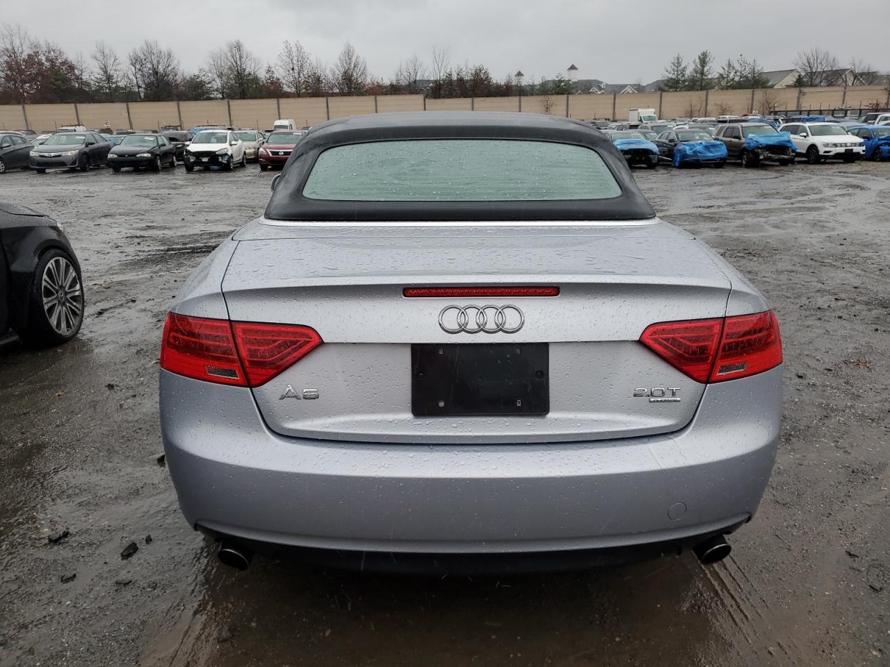 2015 Audi A5 VIN WAUCFAFH9FN003888 Copart auction photo, front end / minor dent/scratches damage thumbnail 6