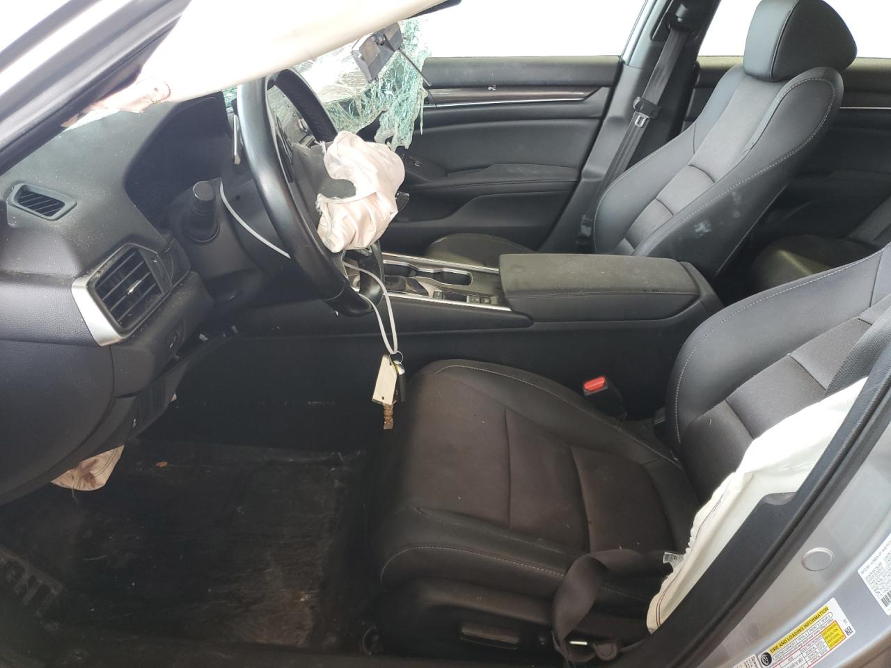 2020 Honda Accord VIN 1HGCV1F34LA147279 Copart auction photo, all over damage thumbnail 7
