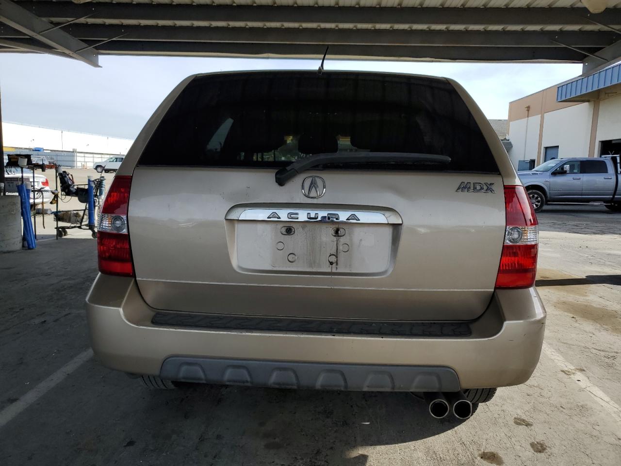 2002 Acura MDX VIN 2HNYD18692H541451 Copart auction photo, side damage thumbnail 6