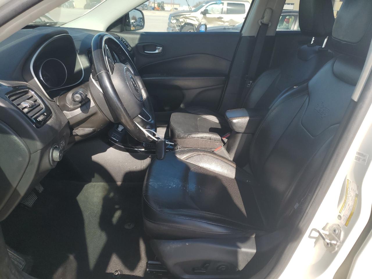 2020 Jeep Compass VIN 3C4NJCCB0LT229707 Copart auction photo, mechanical / hail damage thumbnail 7