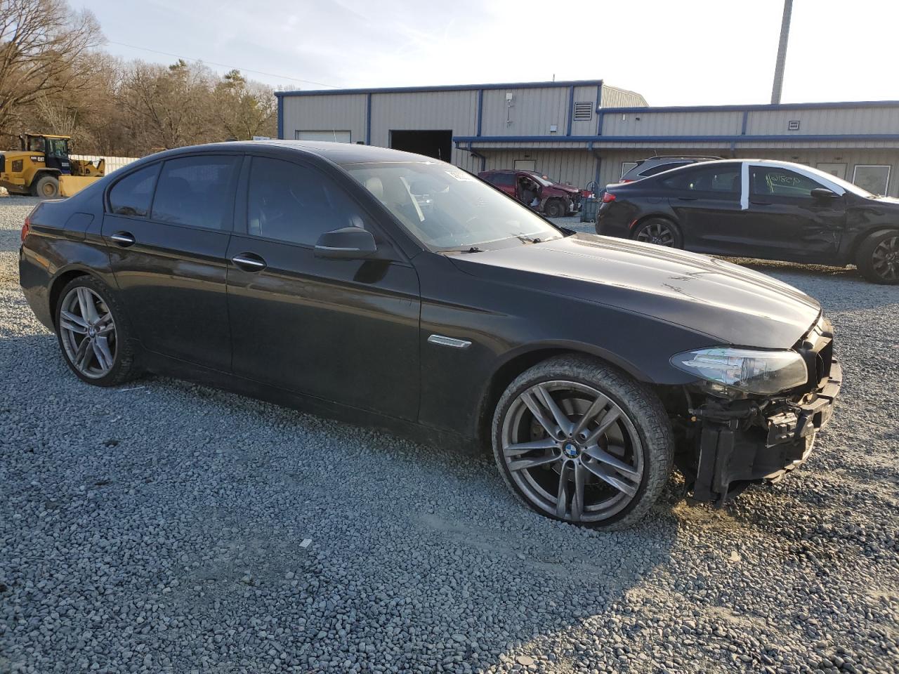2015 BMW 5er VIN WBA5B1C50FD918875 Copart auction photo, front end damage thumbnail 4