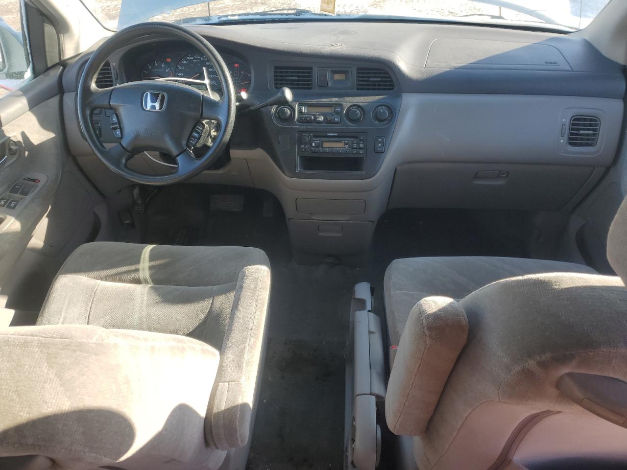 2002 Honda Odyssey VIN 2HKRL18672H014206 Copart auction photo, side / rear end damage thumbnail 8