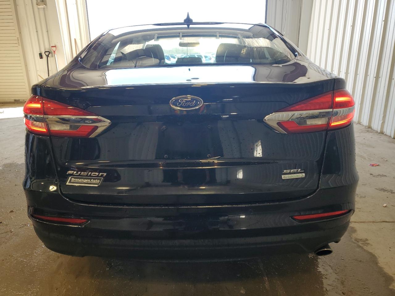 2019 Ford Fusion VIN 3FA6P0CD4KR225941 Copart auction photo, hail damage thumbnail 6