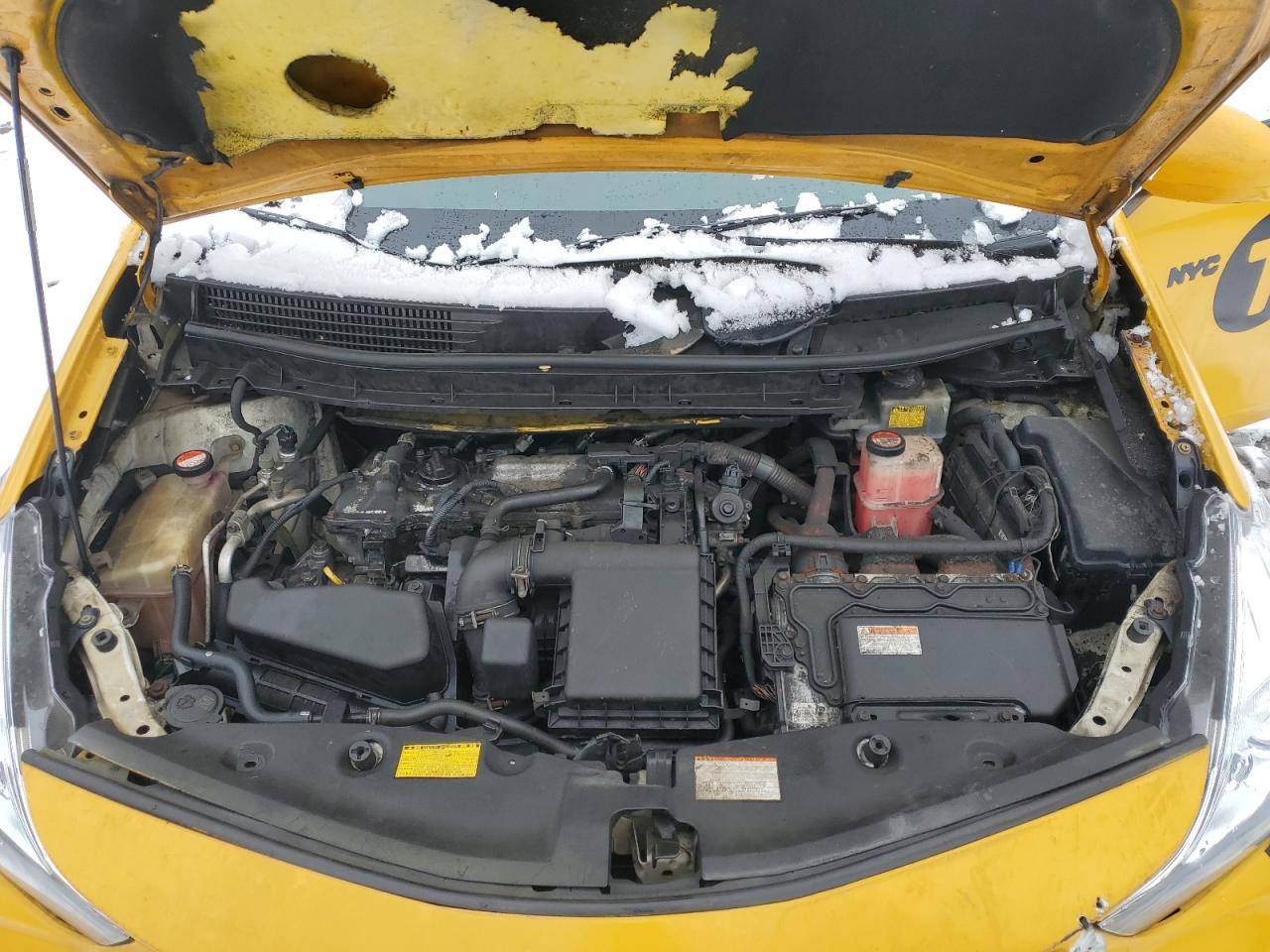 2015 Toyota Prius VIN JTDZN3EU1FJ021383 Copart auction photo, mechanical / front end damage thumbnail 11