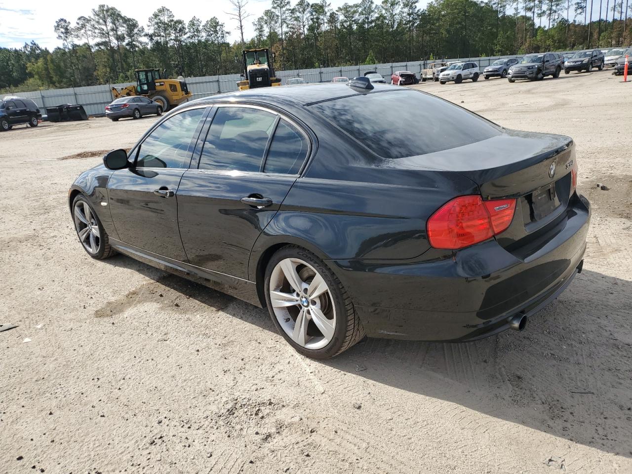 2009 BMW 3er VIN WBAPM73559E191091 Copart auction photo, side damage thumbnail 2