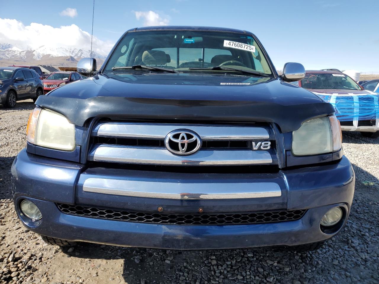 2004 Toyota Tundra VIN 5TBBT441X4S455458 Copart auction photo, rear end damage thumbnail 5