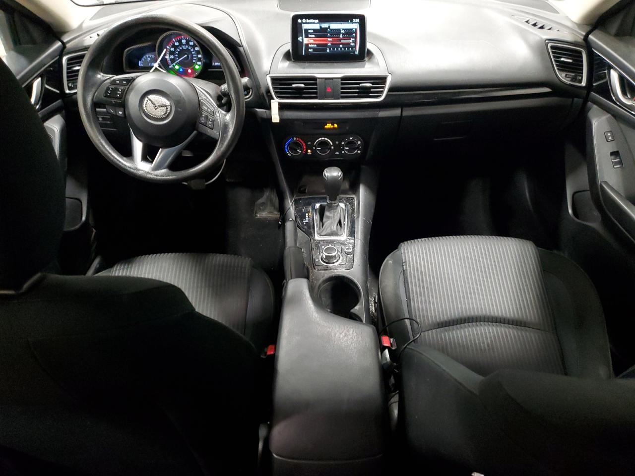 2016 Mazda 3 VIN JM1BM1U76G1294650 Copart auction photo, front end / side damage thumbnail 8