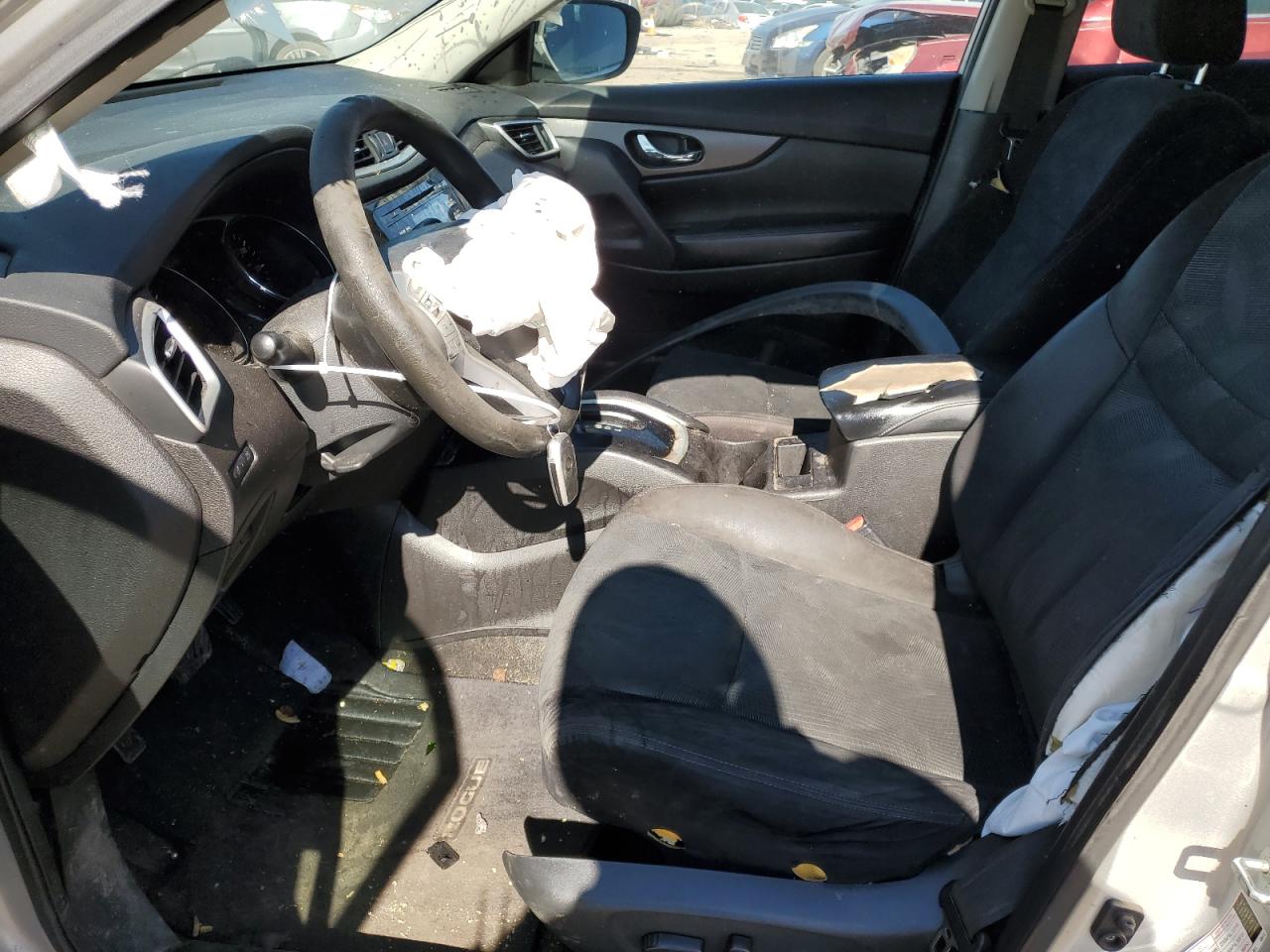 2015 Nissan Rogue VIN 5N1AT2MT9FC784841 Copart auction photo, front end / side damage thumbnail 7