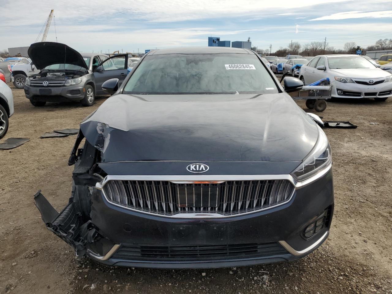 2019 KIA Cadenza VIN KNALC4J14K5154779 Copart auction photo, front end damage thumbnail 5