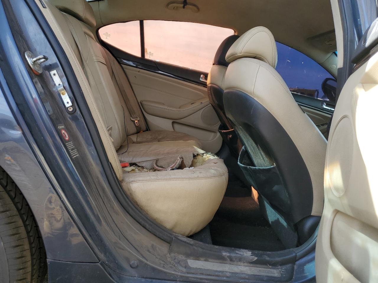 2014 KIA Cadenza VIN KNALN4D7XE5145311 Copart auction photo, all over / hail damage thumbnail 10