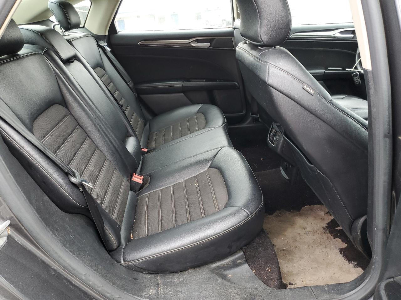 2017 Ford Fusion VIN 3FA6P0T9XHR145256 Copart auction photo, frame damage / front end damage thumbnail 11