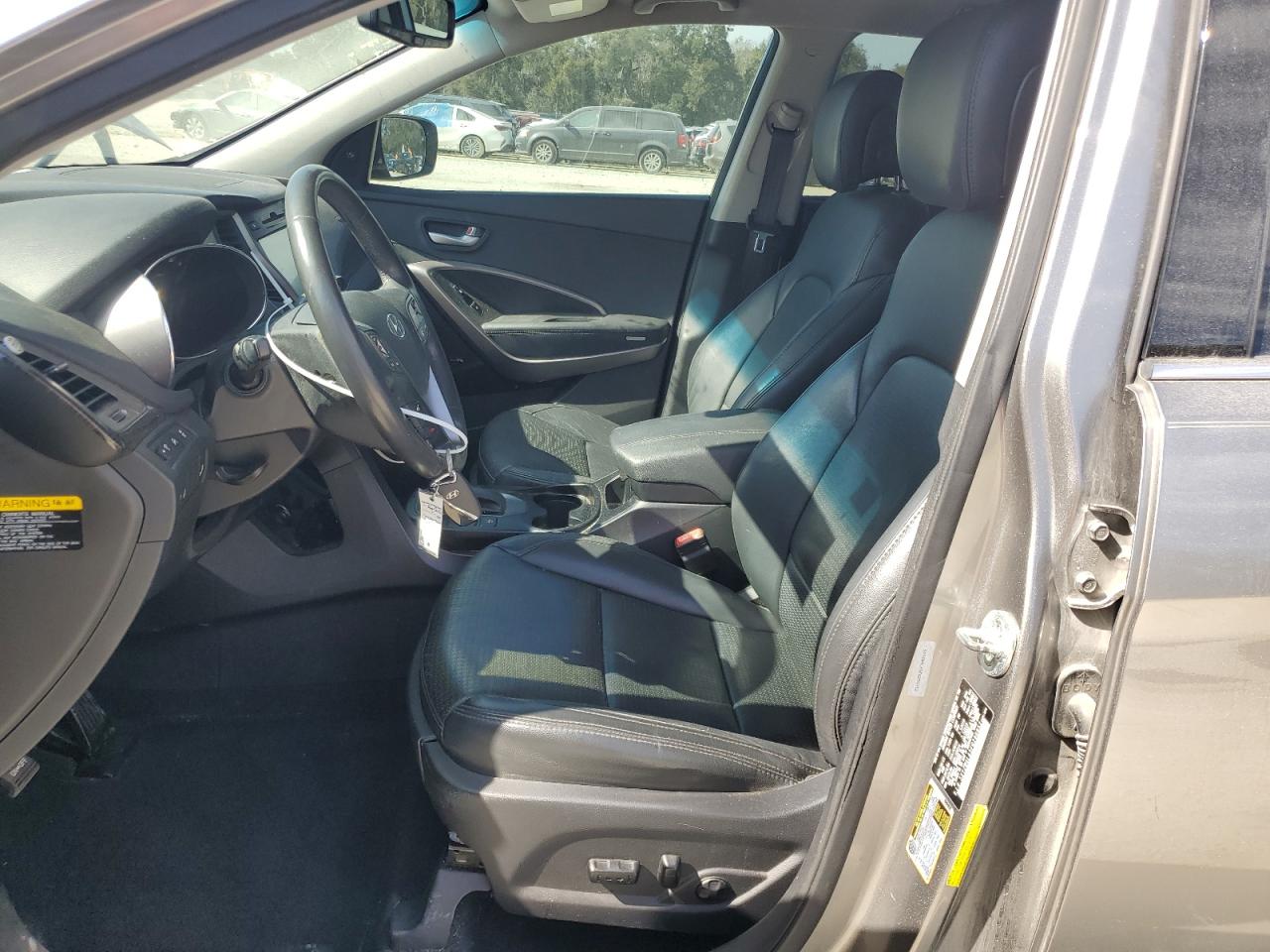 2015 Hyundai Santa Fe VIN 5XYZW4LA5FG290952 Copart auction photo, front end damage thumbnail 7
