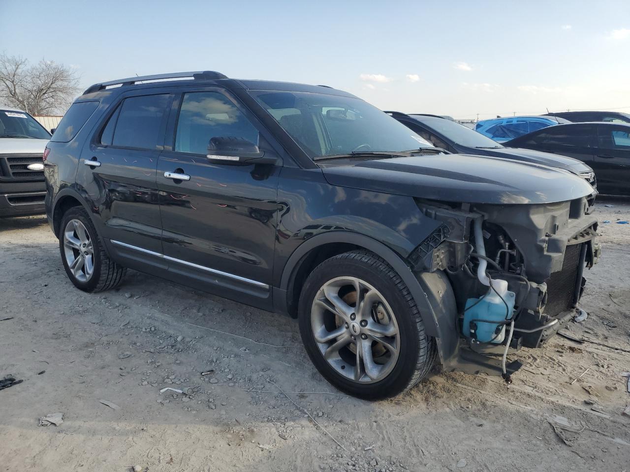 2014 Ford Explorer VIN 1FM5K7F89EGC01623 Copart auction photo, front end damage thumbnail 4