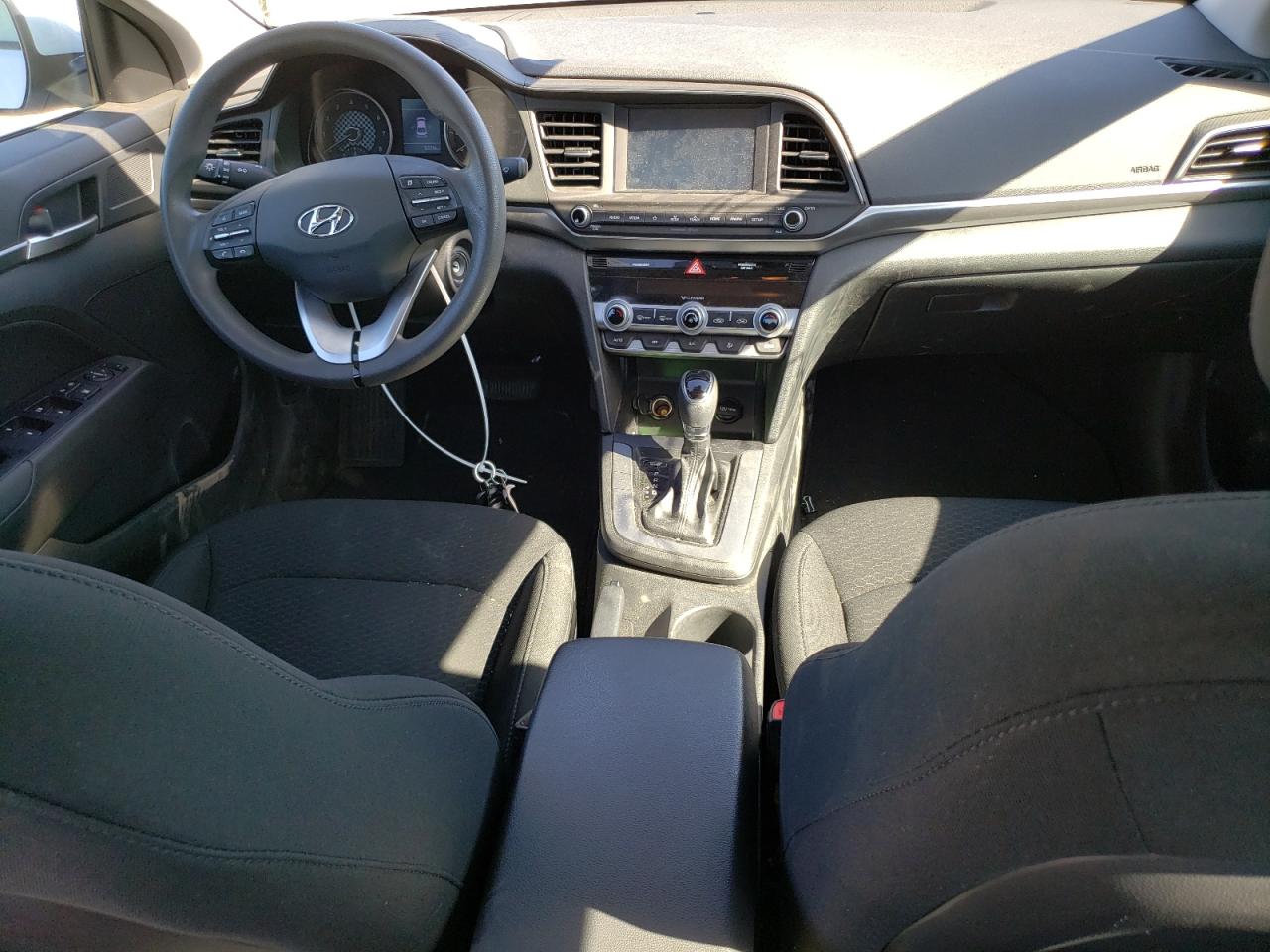 2020 Hyundai Elantra VIN 5NPD84LF9LH595777 Copart auction photo, side / front end damage thumbnail 8