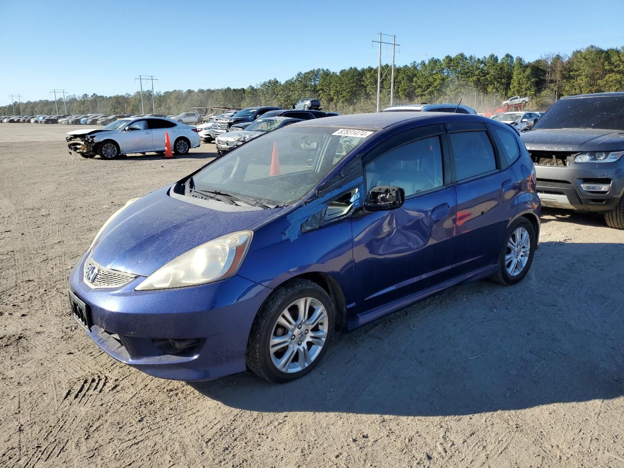 2009 Honda Fit VIN JHMGE88679S023850