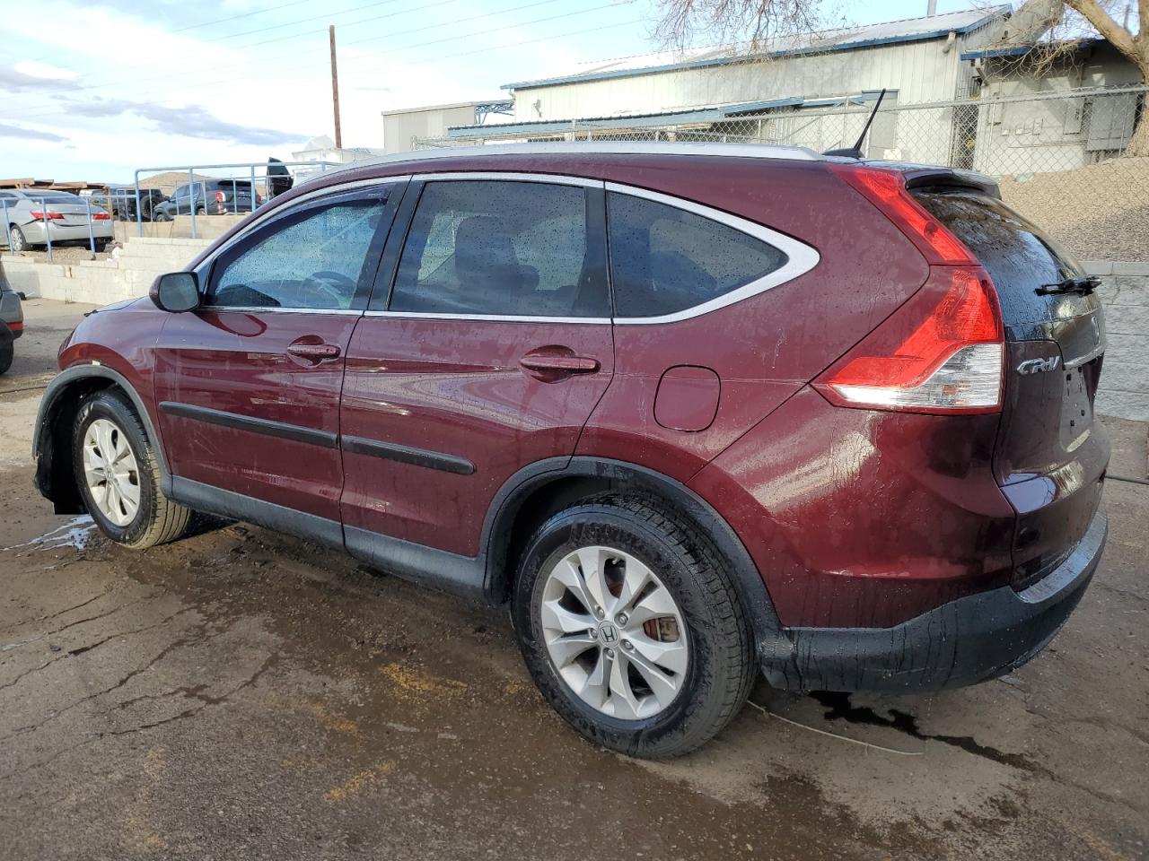 2013 Honda CR-V VIN 5J6RM3H70DL014378 Copart auction photo, front end damage thumbnail 2