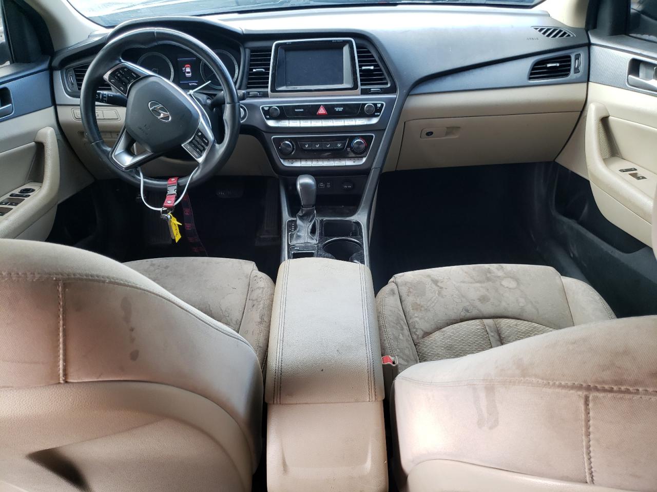 2018 Hyundai Sonata VIN 5NPE34AF4JH677550 Copart auction photo, all over damage thumbnail 8
