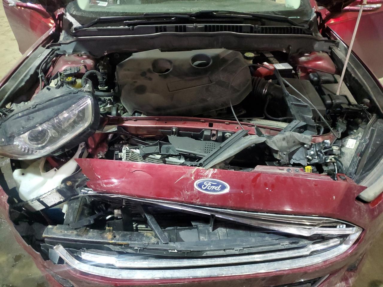 2015 Ford Fusion VIN 3FA6P0K94FR212996 Copart auction photo, front end damage thumbnail 11
