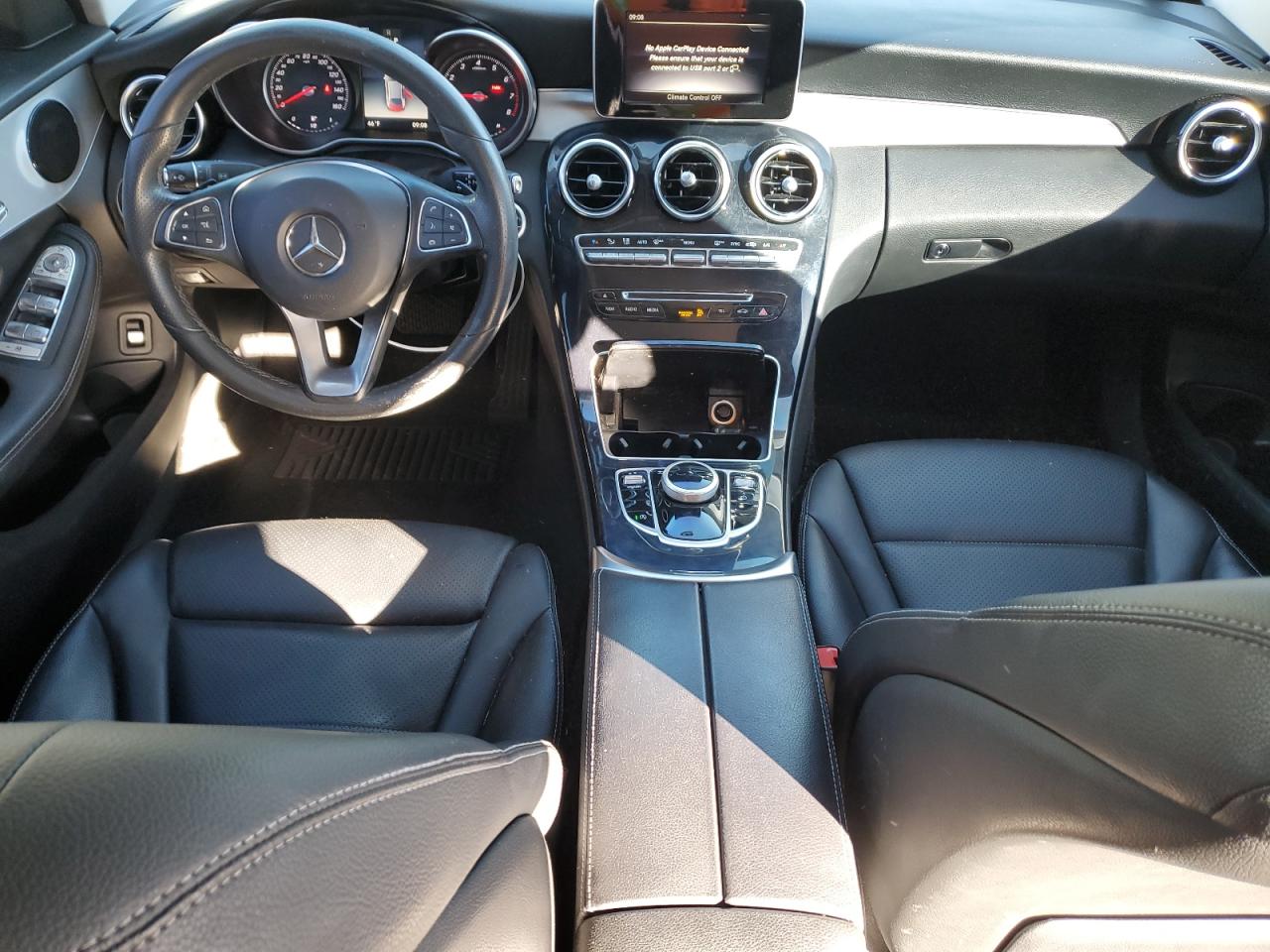 2018 Mercedes-Benz C-klasse VIN 55SWF4JBXJU251710 Copart auction photo, undercarriage damage thumbnail 8