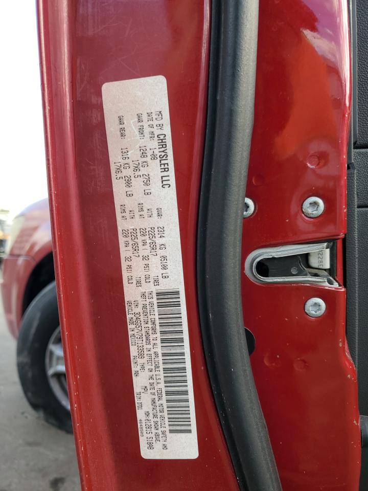2009 Dodge Journey VIN 3D4GG57V79T133589 Copart auction photo, front end / undercarriage damage thumbnail 15