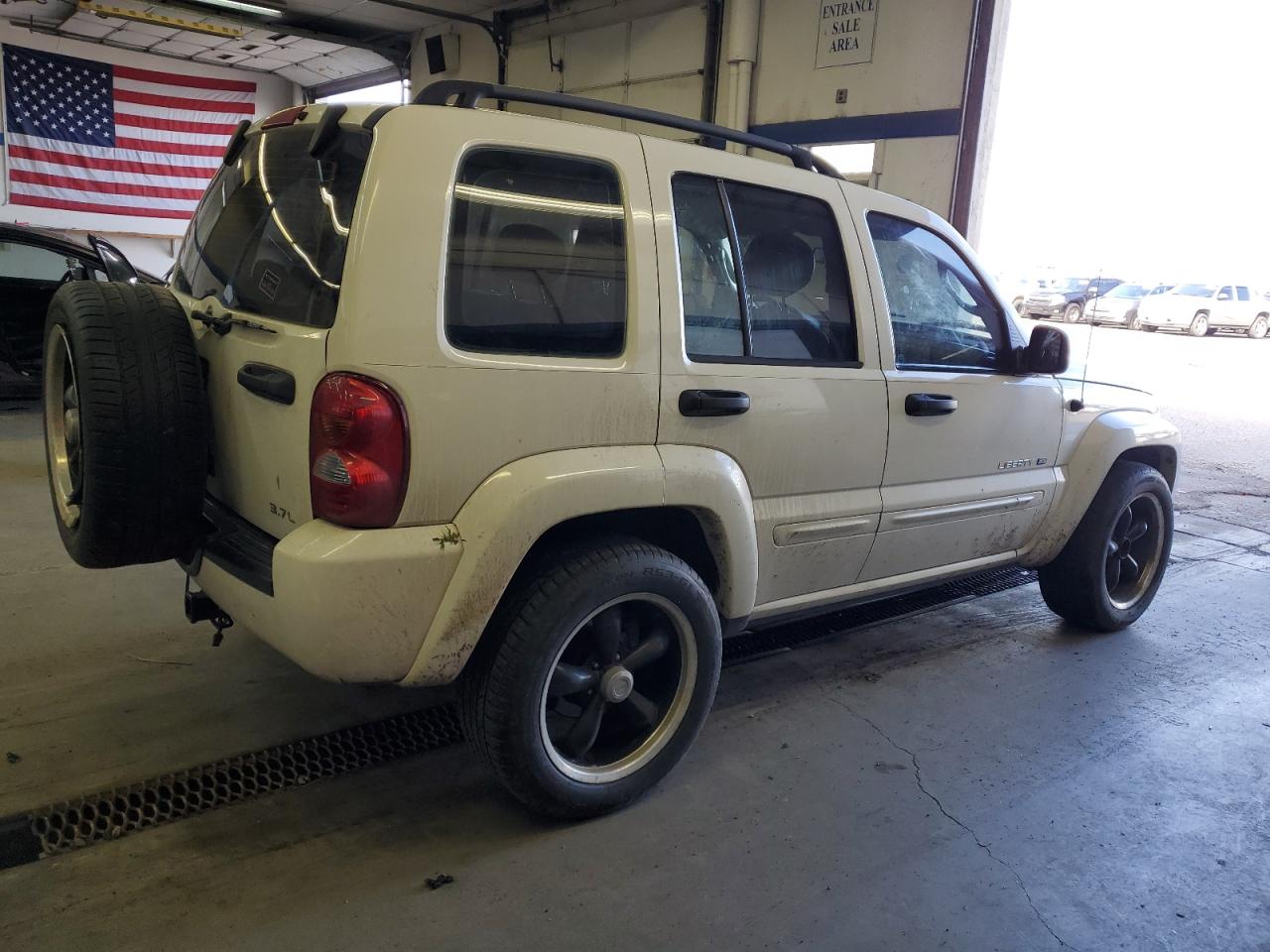 2003 Jeep Liberty (North America) VIN 1J4GL58K33W639705 Copart auction photo, side damage thumbnail 3