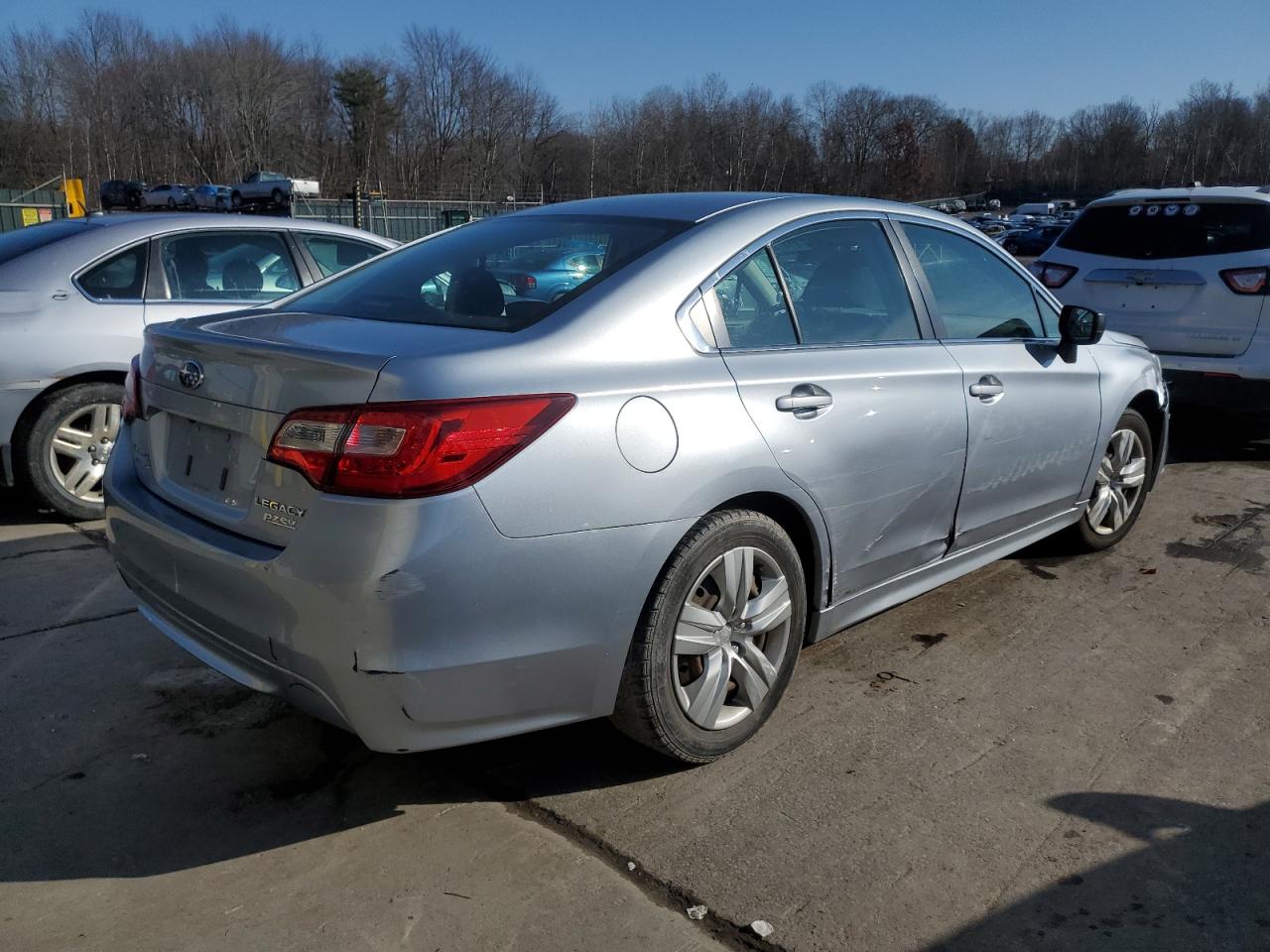 2015 Subaru Legacy VIN 4S3BNAA67F3036181 Copart auction photo, side / front end damage thumbnail 3