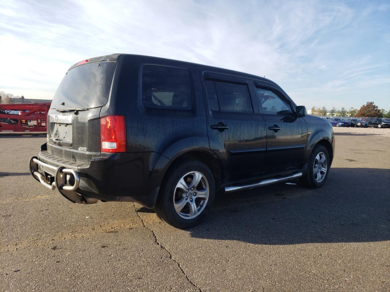 2012 Honda Pilot VIN 5FNYF4H57CB042180 Copart auction photo, front end damage thumbnail 3