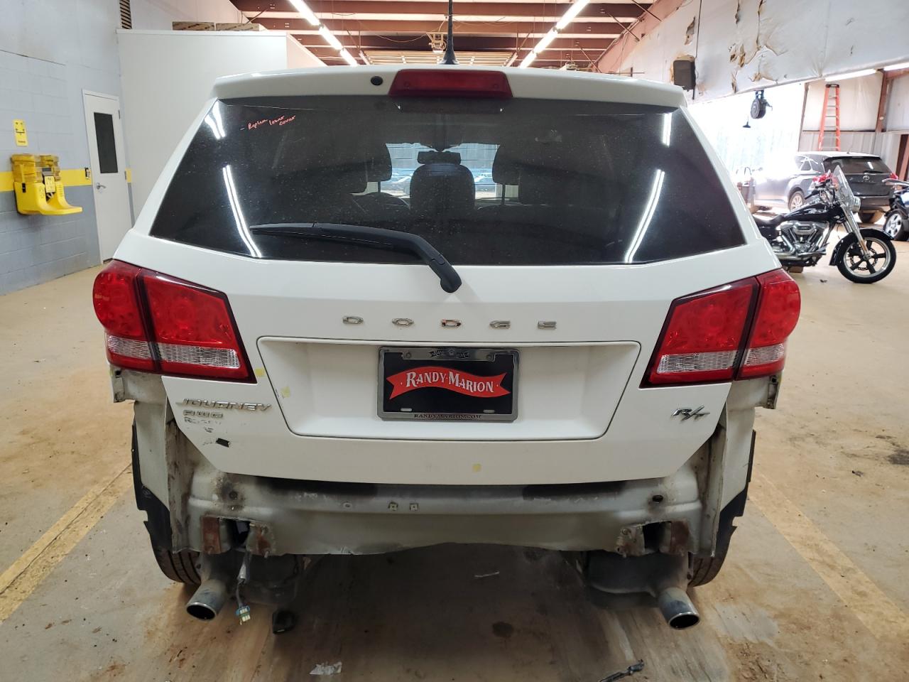 2016 Dodge Journey VIN 3C4PDDEG8GT221181 Copart auction photo, rear end / undercarriage damage thumbnail 6