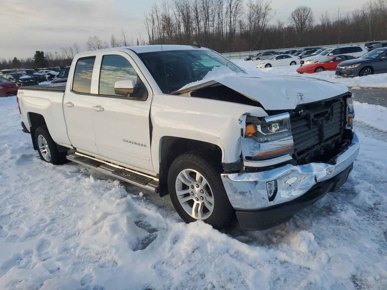 2018 Chevrolet Silverado VIN 1GCVKREC5JZ217659 Copart auction photo, front end damage thumbnail 4