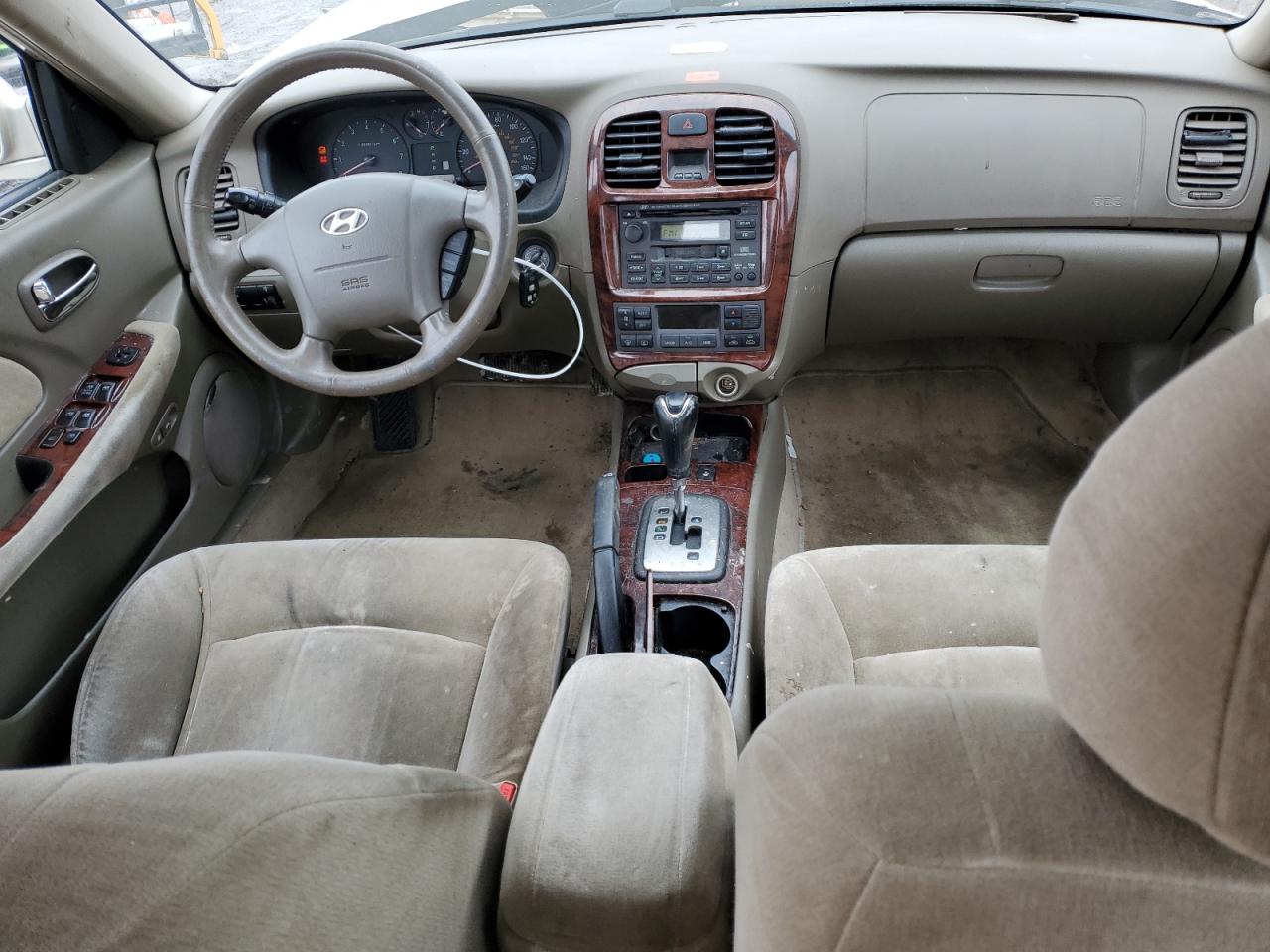 2005 Hyundai Sonata VIN KMHWF35H95A205791 Copart auction photo, front end / rear end damage thumbnail 8
