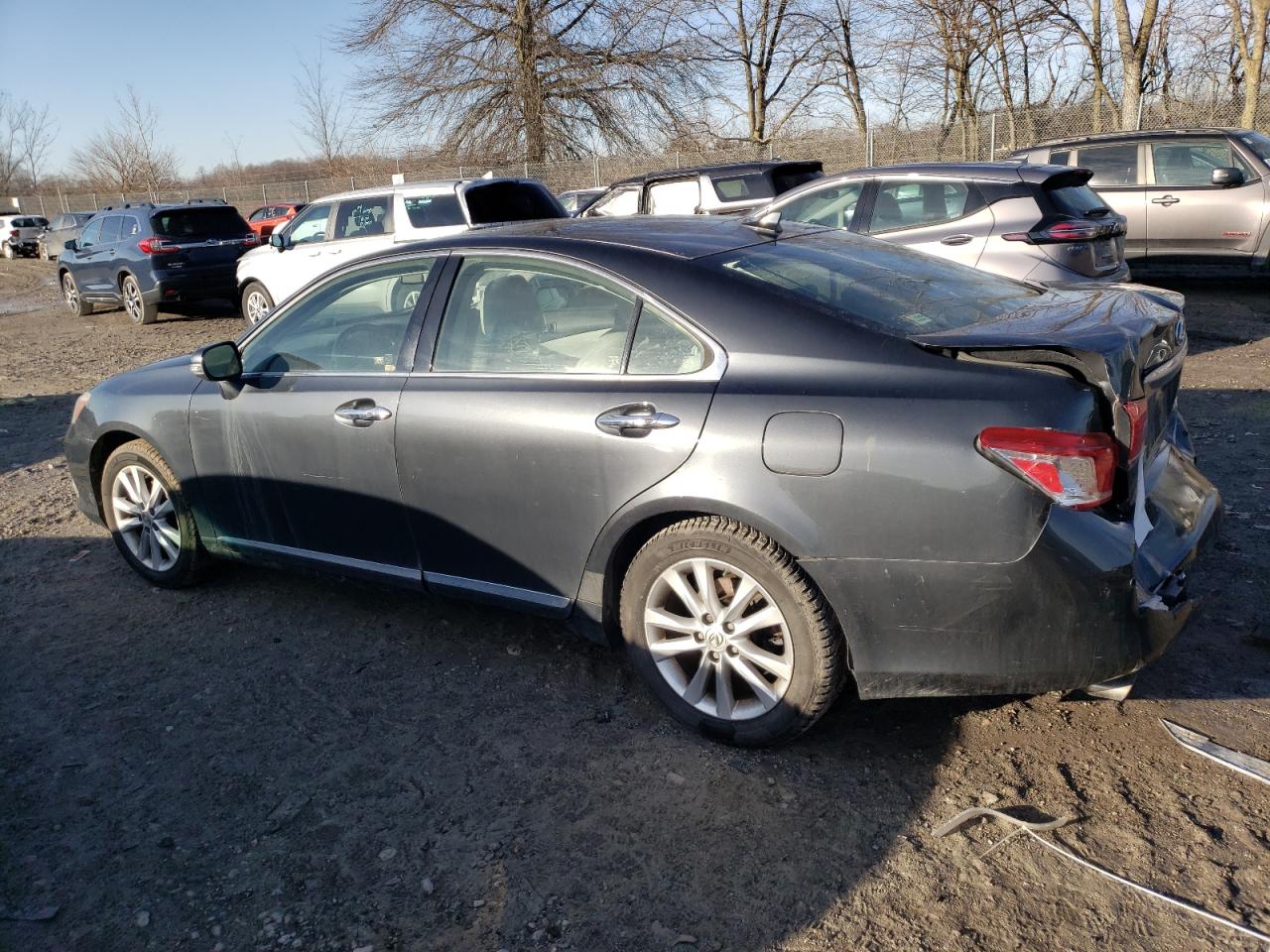 2011 Lexus ES VIN JTHBK1EGXB2460268 Copart auction photo, rear end / minor dent/scratches damage thumbnail 2