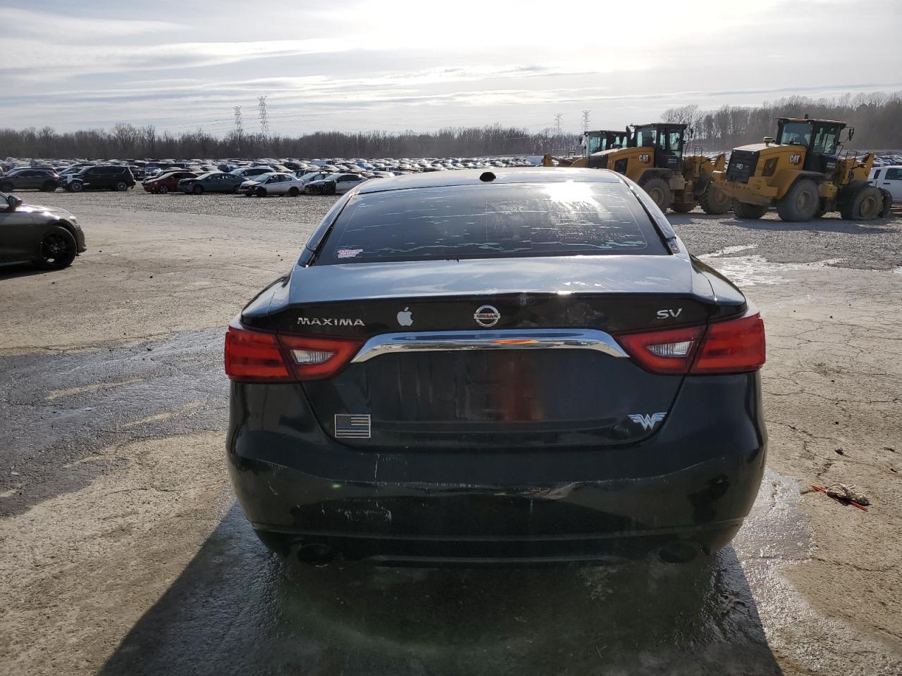 2017 Nissan Maxima VIN 1N4AA6AP4HC402507 Copart auction photo, all over damage thumbnail 6