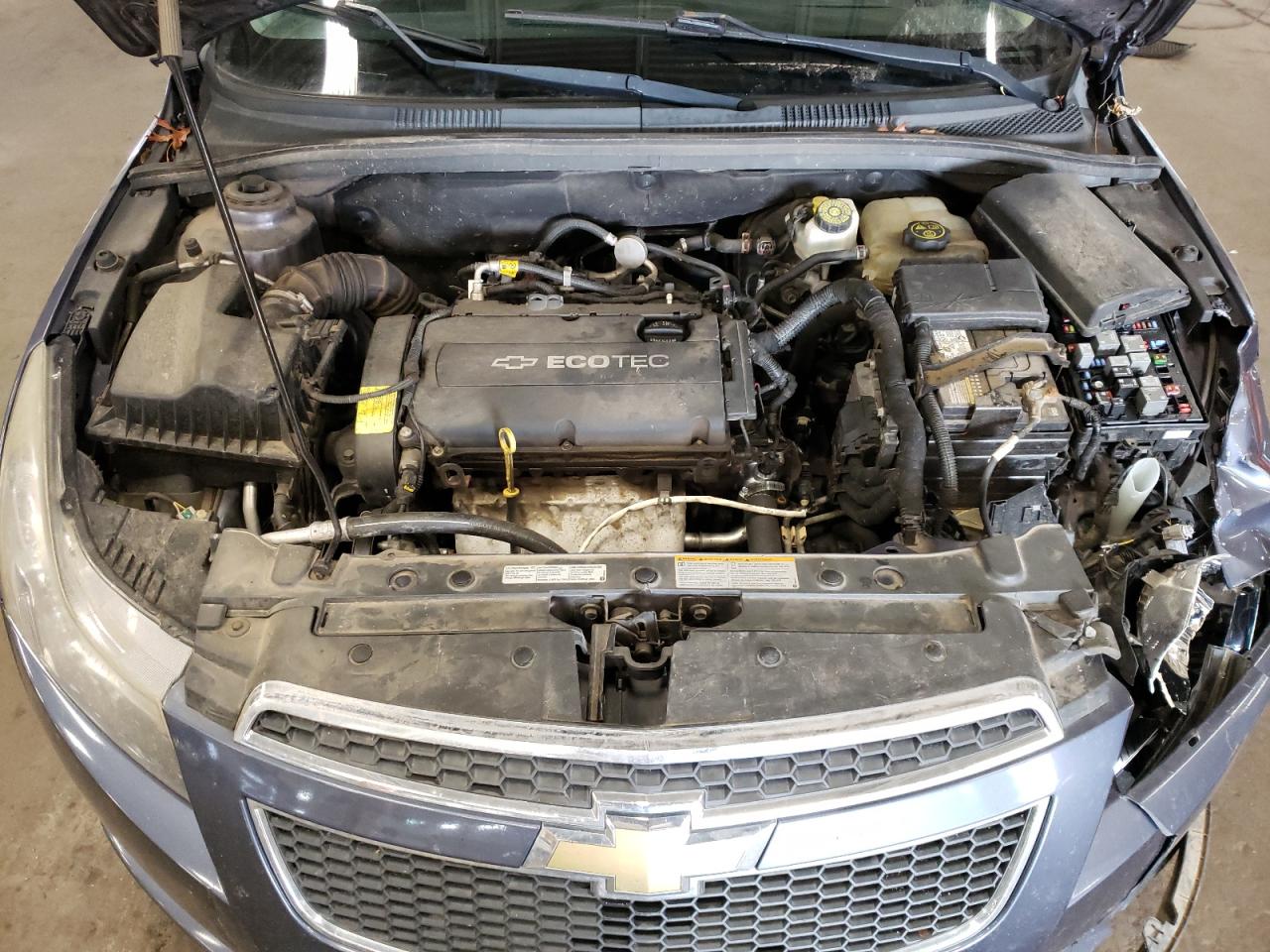 2014 Chevrolet Cruze VIN 1G1PA5SH2E7118523 Copart auction photo, front end / side damage thumbnail 11