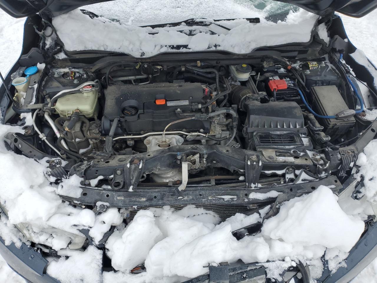 2016 Honda Civic VIN 19XFC2F52GE078832 Copart auction photo, front end / minor dent/scratches damage thumbnail 11