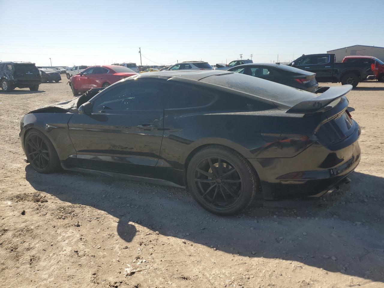 2015 Ford Mustang VIN 1FA6P8AM8F5352508 Copart auction photo, all over / rollover damage thumbnail 2