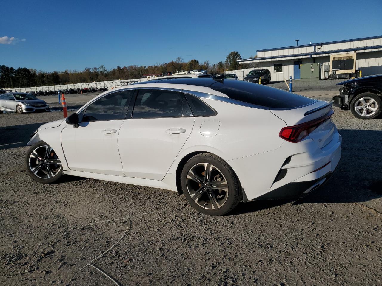 2022 KIA K5 VIN 5XXG64J20NG095265 Copart auction photo, front end damage thumbnail 2