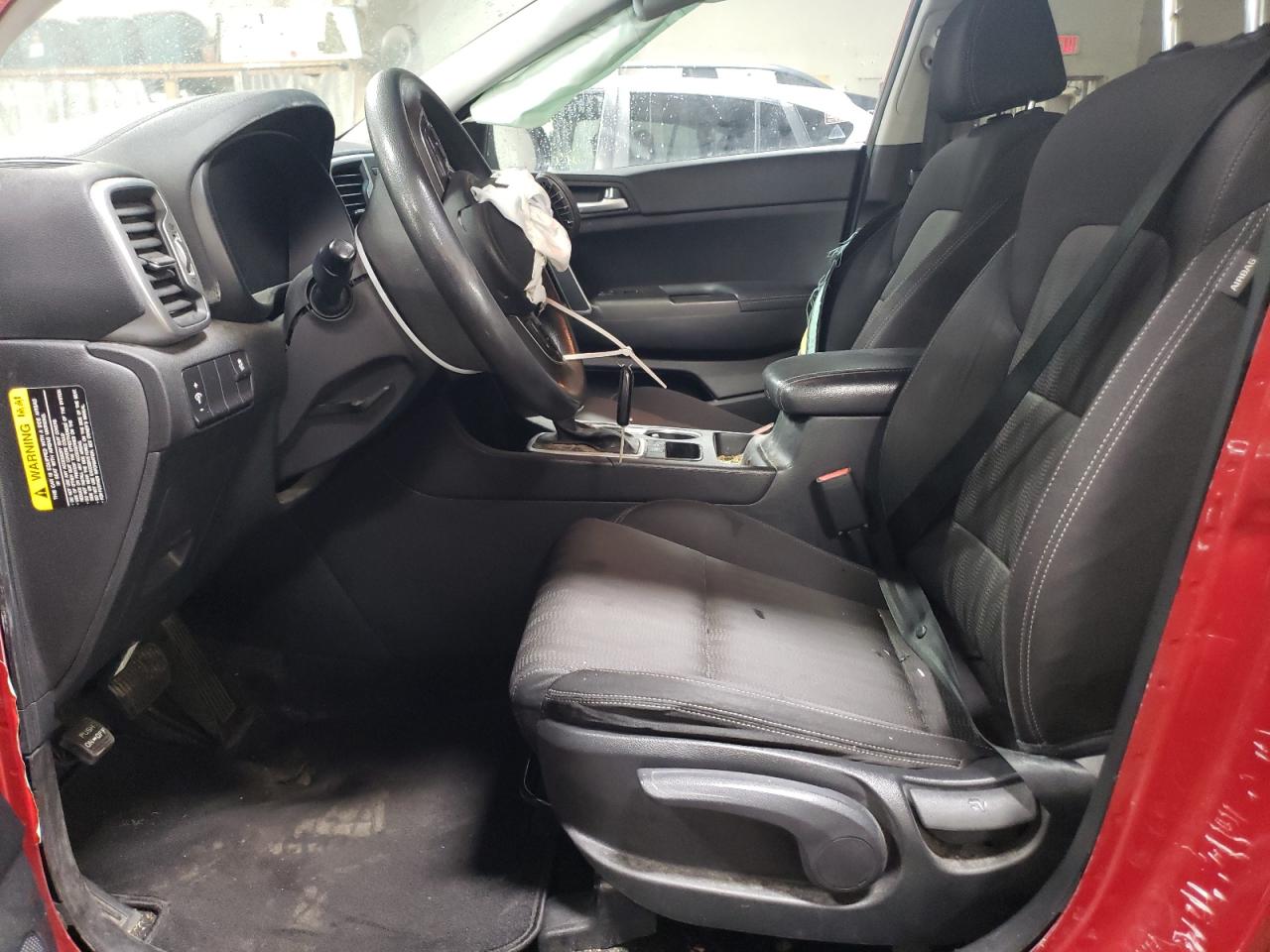 2019 KIA Sportage VIN KNDPM3AC4K7525523 Copart auction photo, front end damage thumbnail 7
