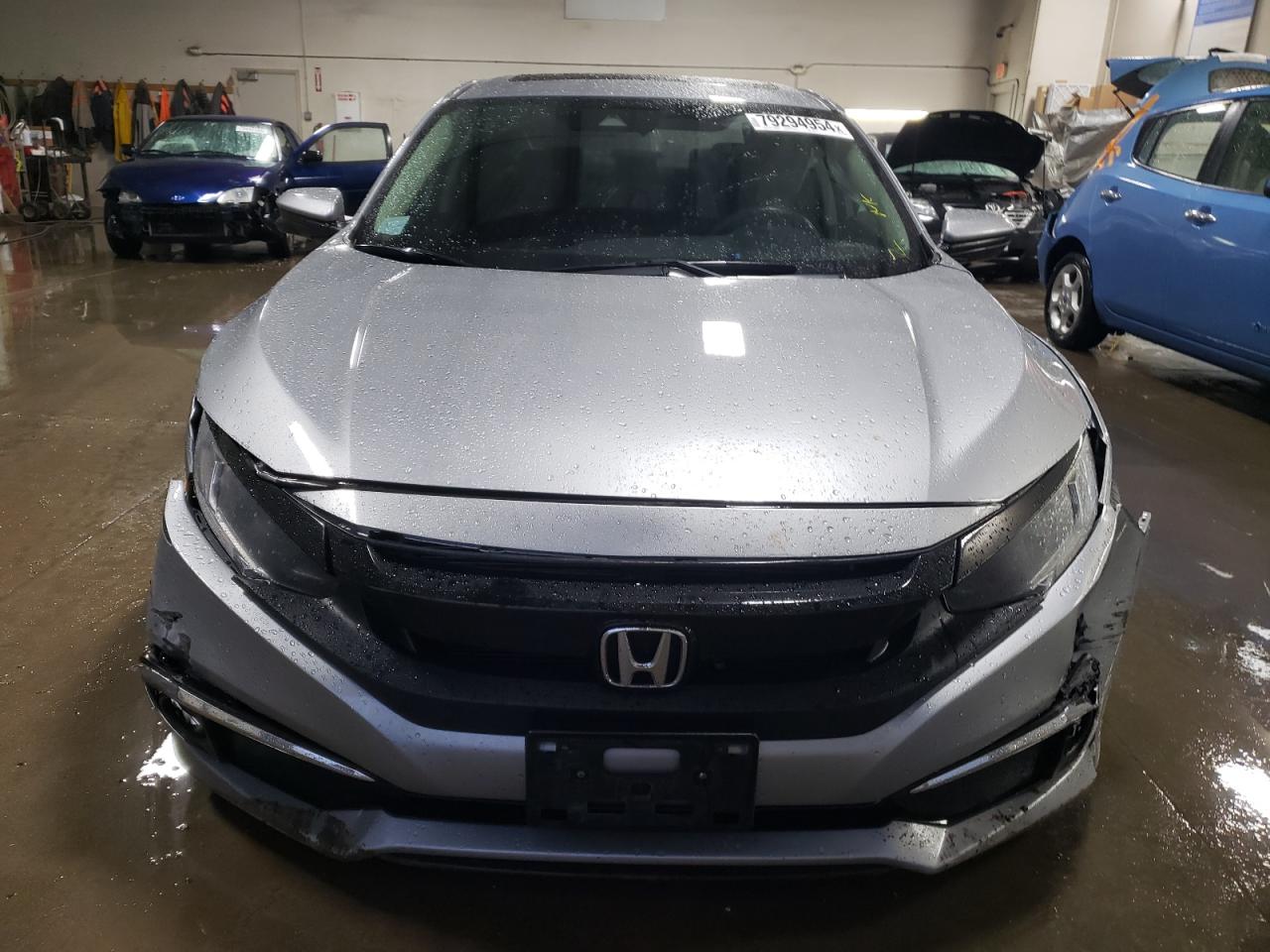 2019 Honda Civic VIN 19XFC1F31KE007204 Copart auction photo, front end damage thumbnail 5