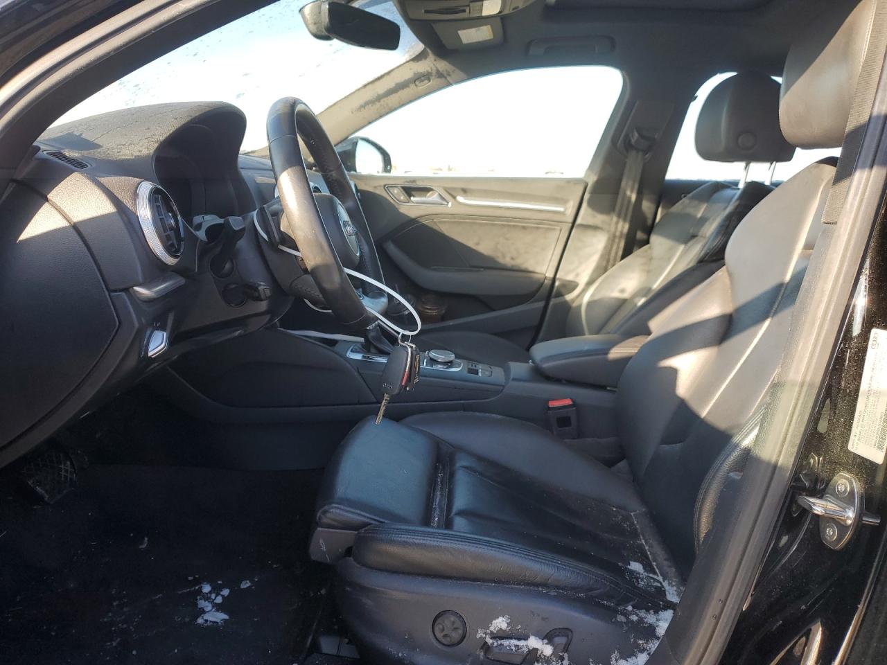 2018 Audi A3 VIN WAUJ8GFF0J1043862 Copart auction photo, front end damage thumbnail 7