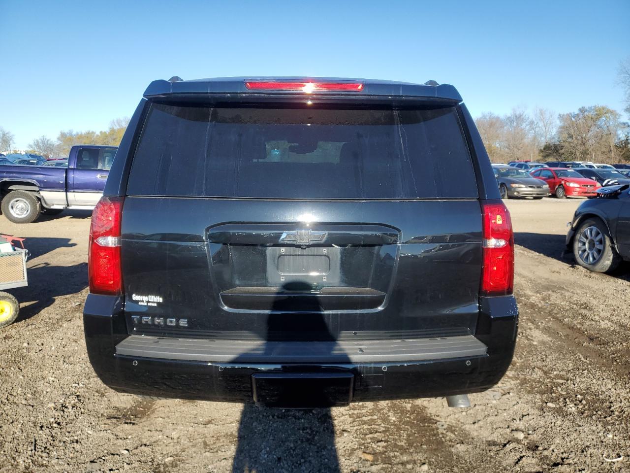 2020 Chevrolet Tahoe VIN 1GNSKBKCXLR291121 Copart auction photo, front end damage thumbnail 6