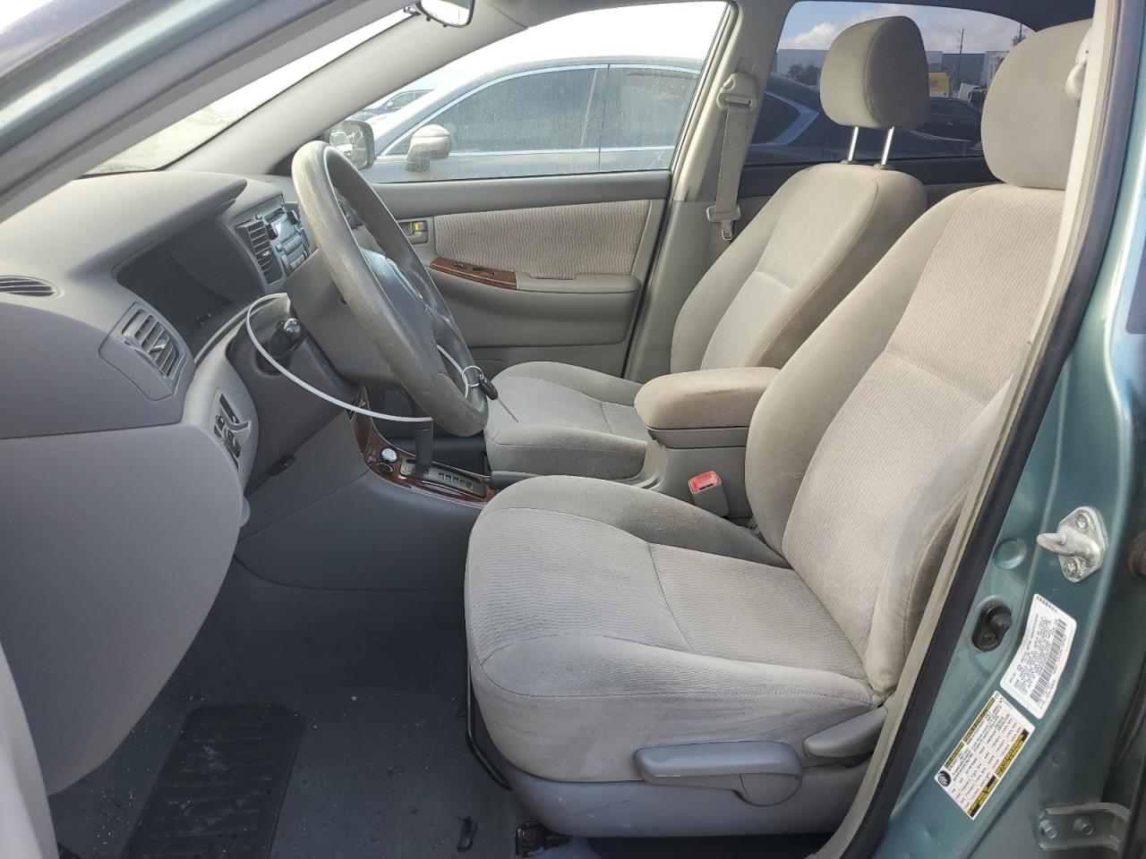 2006 Toyota Corolla VIN 1NXBR32E86Z634730 Copart auction photo, side damage thumbnail 7