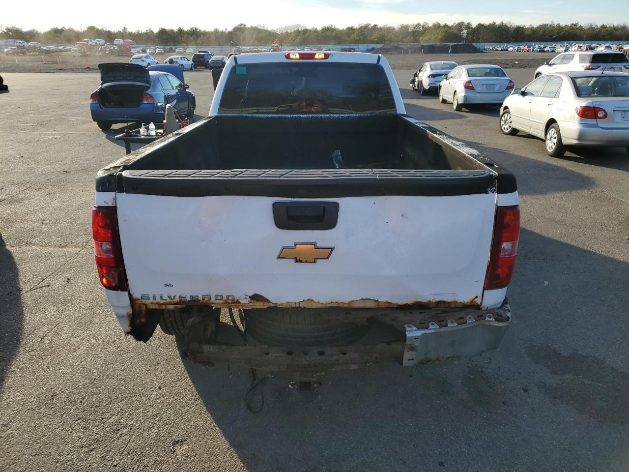 2010 Chevrolet Silverado VIN 1GCPKPEX2AZ244690 Copart auction photo, minor dent/scratches / normal wear damage thumbnail 10
