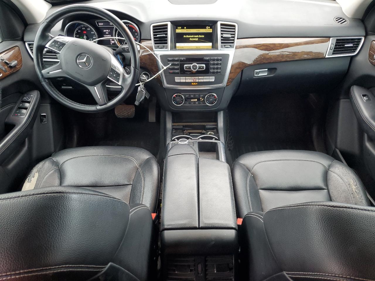 2012 Mercedes-Benz M-klasse VIN 4JGDA2EB0CA001423 Copart auction photo, front end damage thumbnail 8