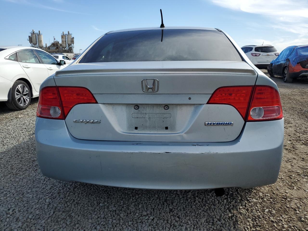 2007 Honda Civic VIN JHMFA36217S025567 Copart auction photo, side / front end damage thumbnail 6